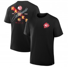 Atlanta Hawks Black SOS T-Shirt