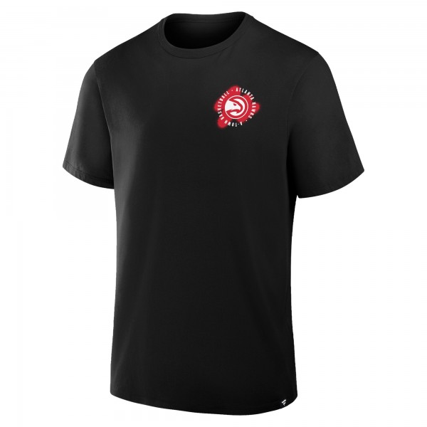 Atlanta Hawks Black SOS T-Shirt