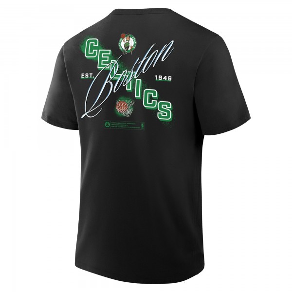 Boston Celtics Black SOS T-Shirt