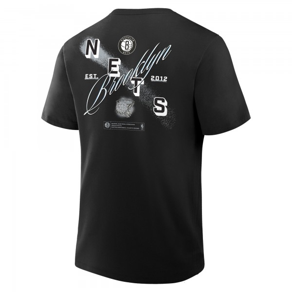 Brooklyn Nets Black SOS T-Shirt