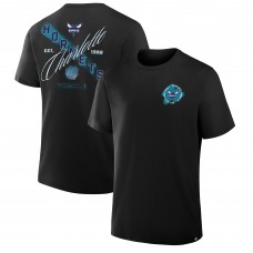 Charlotte Hornets Black SOS T-Shirt