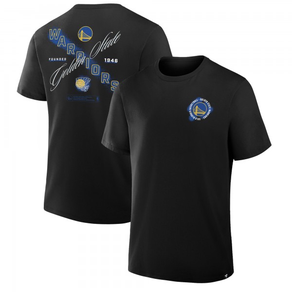 Golden State Warriors Black SOS T-Shirt