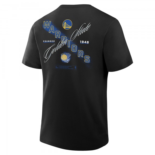Golden State Warriors Black SOS T-Shirt