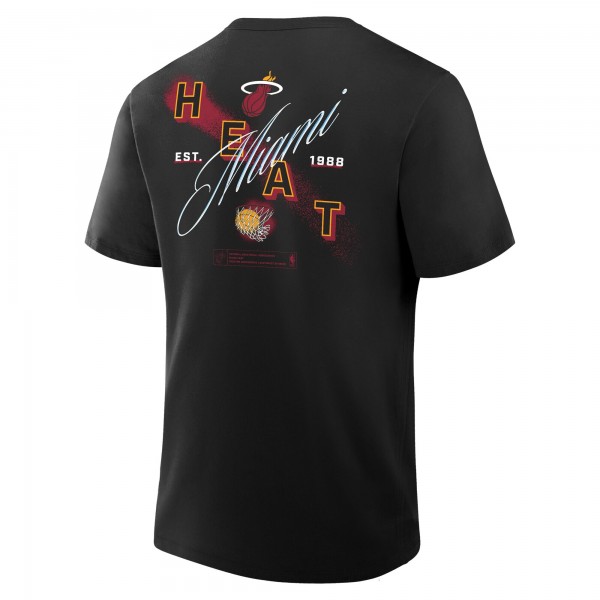 Miami Heat Black SOS T-Shirt