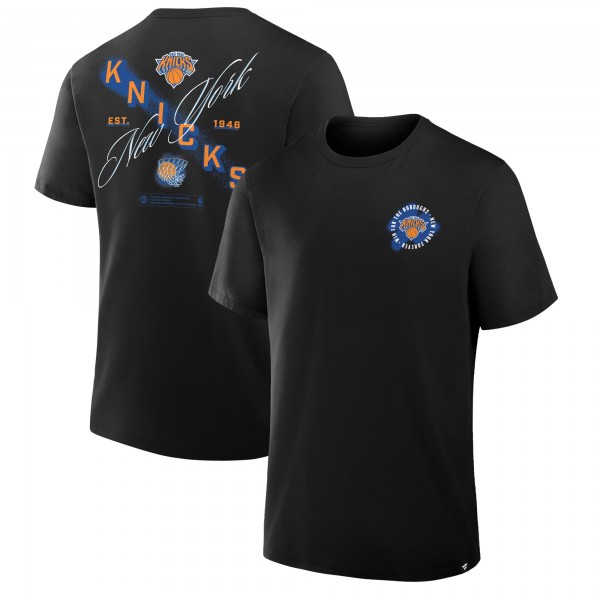 New York Knicks Black SOS T-Shirt