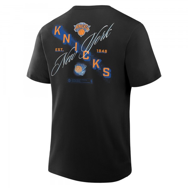 New York Knicks Black SOS T-Shirt