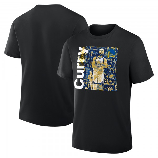 Golden State Warriors Stephen Curry Black Start of Season T-Shirt