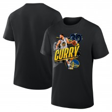 Golden State Warriors Stephen Curry Black Start of Season T-Shirt