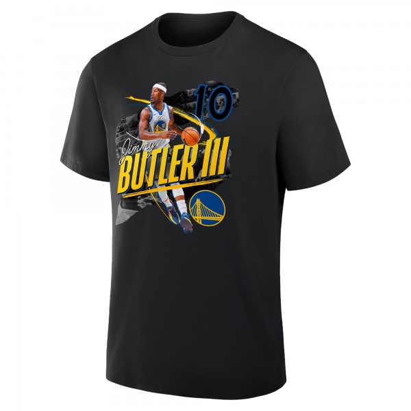Golden State Warriors Jimmy Butler III Black Start of Season T-Shirt