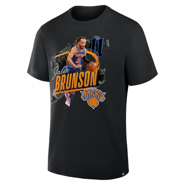 New York Knicks Jalen Brunson Black Start of Season T-Shirt