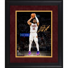 Donovan Mitchell Cleveland Cavaliers Facsimile Signature Fanatics Authentic Framed 11 x 14 Spotlight Photograph