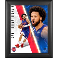 Cade Cunningham Detroit Pistons Fanatics Authentic Framed 13 x 16 Radiance Collage