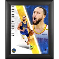 Stephen Curry Golden State Warriors Fanatics Authentic Framed 13 x 16 Radiance Collage