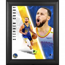 Stephen Curry Golden State Warriors Fanatics Authentic Framed 13 x 16 Radiance Collage