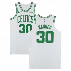 Sam Hauser Boston Celtics Fanatics Authentic Game-Used #30 White Nike Jersey vs. Memphis Grizzlies on November 12, 2025 - Size 48+4