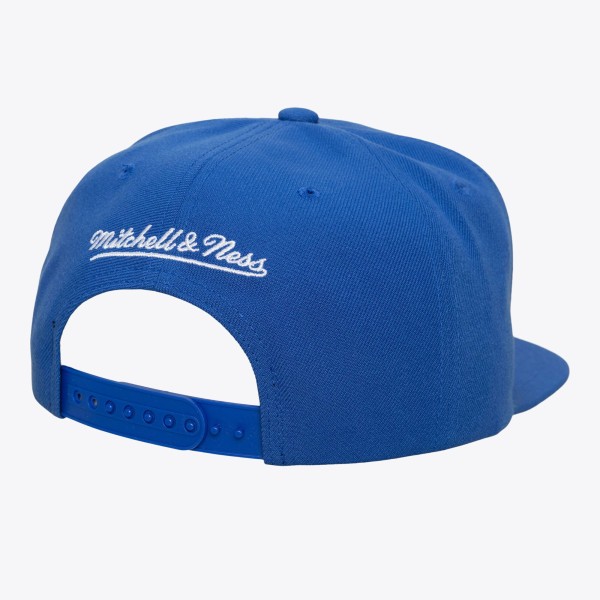 Бейсболка Golden State Warriors Mitchell & Ness Royal Head Coach