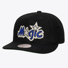 Бейсболка Orlando Magic Mitchell & Ness Black Hardwood Classics Retro Roots Vintage