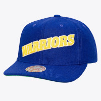 Бейсболка Golden State Warriors Mitchell & Ness Royal Hardwood Classics Retro Roots Vintage