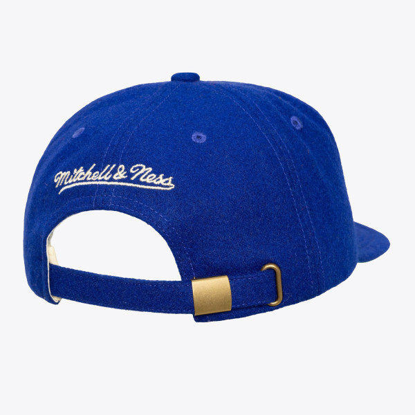 Бейсболка Golden State Warriors Mitchell & Ness Royal Hardwood Classics Retro Roots Vintage