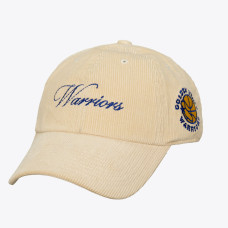 Бейсболка Unisex Golden State Warriors Mitchell & Ness Cream Heritage Hues Corded Strapback