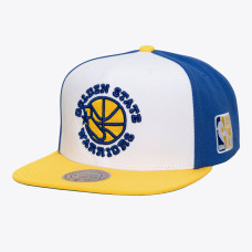 Бейсболка Golden State Warriors Mitchell & Ness White Hardwood Classics Legendary Home