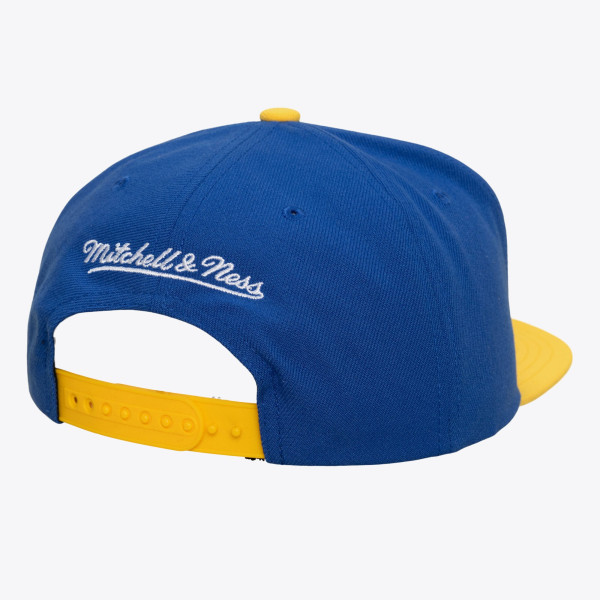 Бейсболка Golden State Warriors Mitchell & Ness White Hardwood Classics Legendary Home
