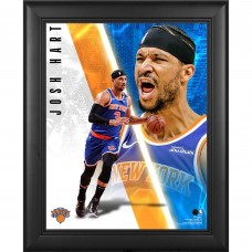 Josh Hart New York Knicks Fanatics Authentic Framed 13 x 16 Radiance Collage