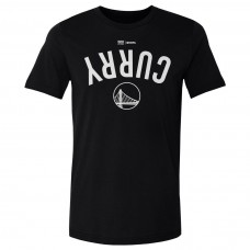 Golden State Warriors Stephen Curry 500 Level Black Invert T-Shirt