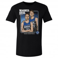 Orlando Magic Moritz Wagner, Franz Wagner 500 Level Black Stepbrothers T-Shirt