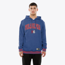 Толстовка Philadelphia 76ers New Era Royal Throwback Applique Logo