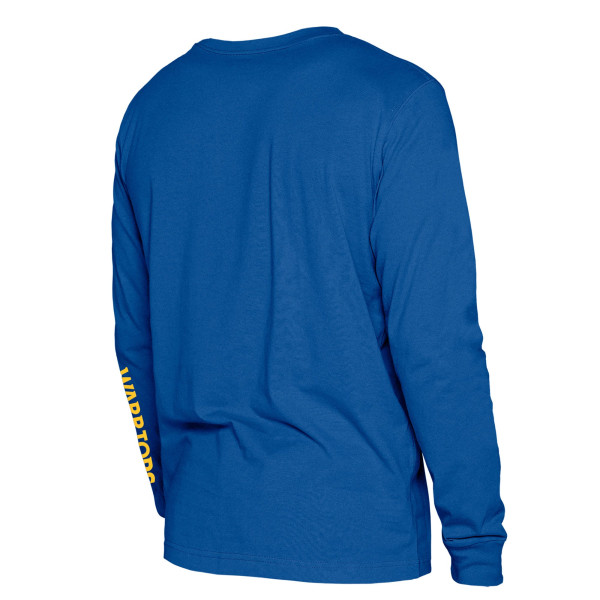 Футболка с длинным рукавом Golden State Warriors New Era Royal Tonal