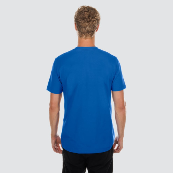 Футболка Philadelphia 76ers New Era Royal Laurel Crest Flocking