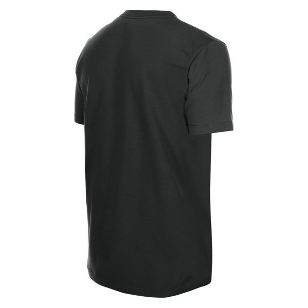 Футболка Brooklyn Nets New Era Black Laurel Crest Flocking