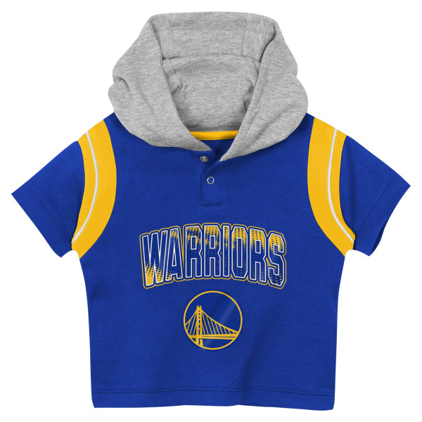 Толстовка для дошкольника Golden State Warriors Outerstuff Royal Get Back Short Sleeve & Shorts Two-Pack Set