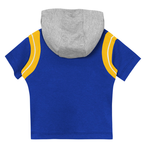 Толстовка для дошкольника Golden State Warriors Outerstuff Royal Get Back Short Sleeve & Shorts Two-Pack Set