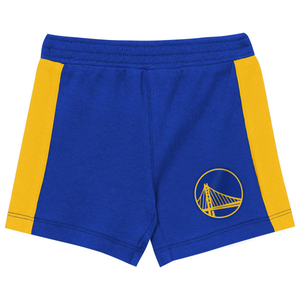 Толстовка для дошкольника Golden State Warriors Outerstuff Royal Get Back Short Sleeve & Shorts Two-Pack Set