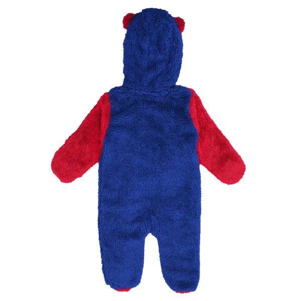 для малыша Philadelphia 76ers Outerstuff Royal Stay Napping Fleece Bunting Full-Zip Sleeper