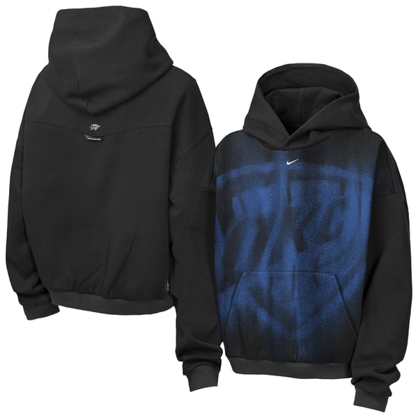 Детская толстовка Oklahoma City Thunder Nike 2026 Standard Issue Practice Icon Fleece - Black