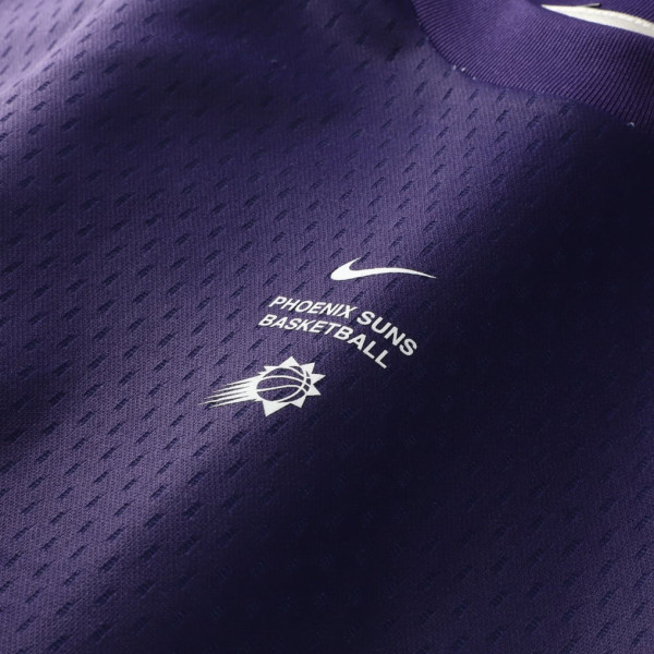 Детская футболка с длинным рукавом Phoenix Suns Nike 2026 Standard Issue Pre-Game Performance - Purple