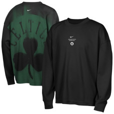 Детская футболка с длинным рукавом Boston Celtics Nike 2026 Standard Issue Pre-Game Performance - Black