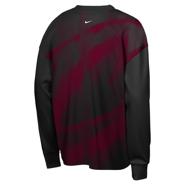 Детская футболка с длинным рукавом Cleveland Cavaliers Nike 2026 Standard Issue Pre-Game Performance - Black