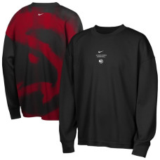 Детская футболка с длинным рукавом Atlanta Hawks Nike 2026 Standard Issue Pre-Game Performance - Black