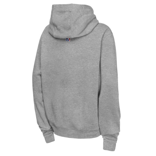 Детская толстовка Brooklyn Nets Nike Heather Gray Essential Logo Club