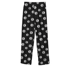 Детские штаны Brooklyn Nets Outerstuff Black Printed Pajama