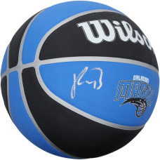 Мяч с автографом Paolo Banchero Orlando Magic Fanatics Authentic Wilson Tribute