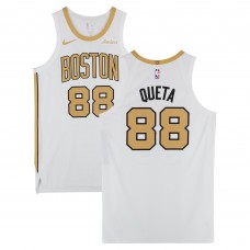Neemias Queta Boston Celtics Fanatics Authentic Game-Used #88 White Nike City Edition Jersey vs. Minnesota Timberwolves on November 29, 2025 - Size 50+4