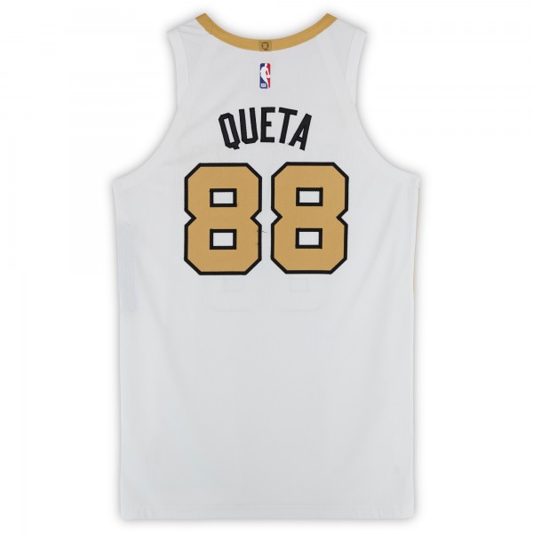 Neemias Queta Boston Celtics Fanatics Authentic Game-Used #88 White Nike City Edition Jersey vs. Minnesota Timberwolves on November 29, 2025 - Size 50+4