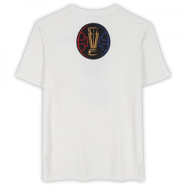 Boston Celtics Fanatics Authentic Team-Issued White Jordan Brand NBA Cup T-Shirt from the 2025-26 NBA Season - Size L