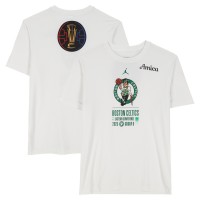 Boston Celtics Fanatics Authentic Team-Issued White Jordan Brand NBA Cup T-Shirt from the 2025-26 NBA Season - Size LT