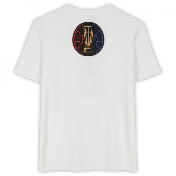 Boston Celtics Fanatics Authentic Team-Issued White Jordan Brand NBA Cup T-Shirt from the 2025-26 NBA Season - Size LT